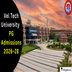 Vel Tech University PG Admissions 2026 Open; Register at @veltech.edu.in